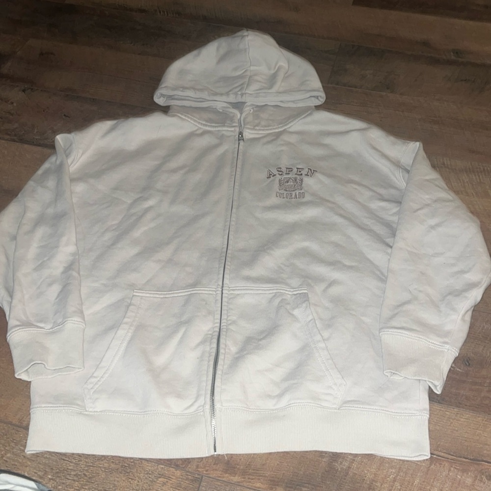 Garage Aspen Colorado zip up hoodie Size XS